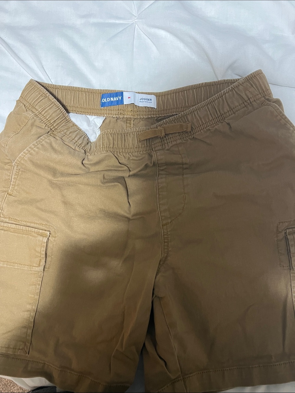 Old Navy Men's Brown Cargo Jogger Shorts